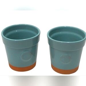 Tiffany & Co. Terracotta Flower Pots - Set of 2